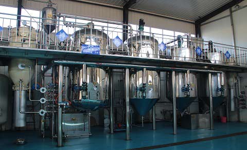 牡丹籽精煉工段